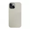 iLike Apple iPhone 13 Silicone Plastic Case Eco Print Design White
