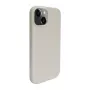 iLike Apple iPhone 13 Silicone Plastic Case Eco Print Design White