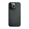iLike Apple iPhone 13 Pro Silicone Plastic Case Eco Print Design Black
