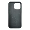 iLike Apple iPhone 13 Pro Silicone Plastic Case Eco Print Design Black