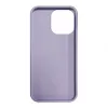 iLike Apple iPhone 14 Pro Max Silicone Plastic Case Eco Print Design Flower Purple
