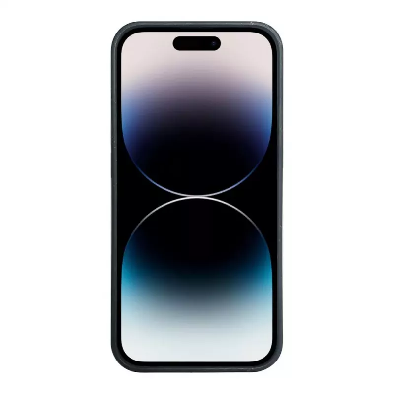 ILIKE Apple iPhone 14 Pro Silicone Plastic Case Eco Print Design Black