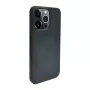 ILIKE Apple iPhone 14 Pro Silicone Plastic Case Eco Print Design Black