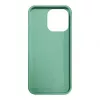 iLike Apple iPhone 14 Pro Silicone Plastic Case Eco Print Design Flower Green