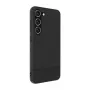 iLike Samsung Galaxy S23 Plus Plastic Leather Back Cover Black