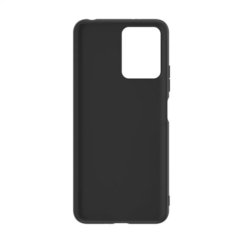 iLike Xiaomi Redmi Note 12 / Poco X5 Plastic Leather Back Cover Black