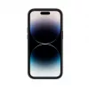 iLike Apple iPhone 14 Pro Plastic Leather Back Cover Gray