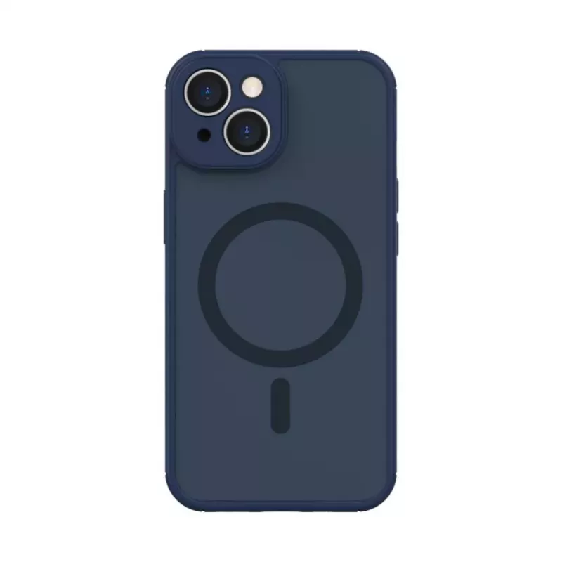 Evelatus Apple iPhone 14 Hybrid Case with MagSafe and Camera Protection PC+TPU Blue