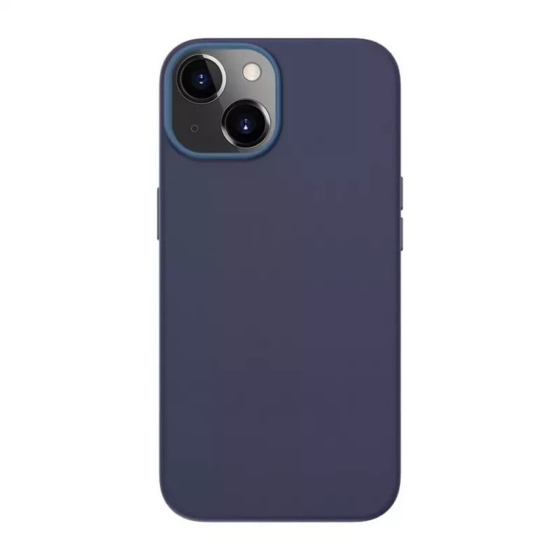 Evelatus Apple iPhone 13 Genuine Leather Case with MagSafe Blue
