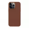 EVELATUS Apple iPhone 13 Pro Genuine Leather Case with MagSafe Brown