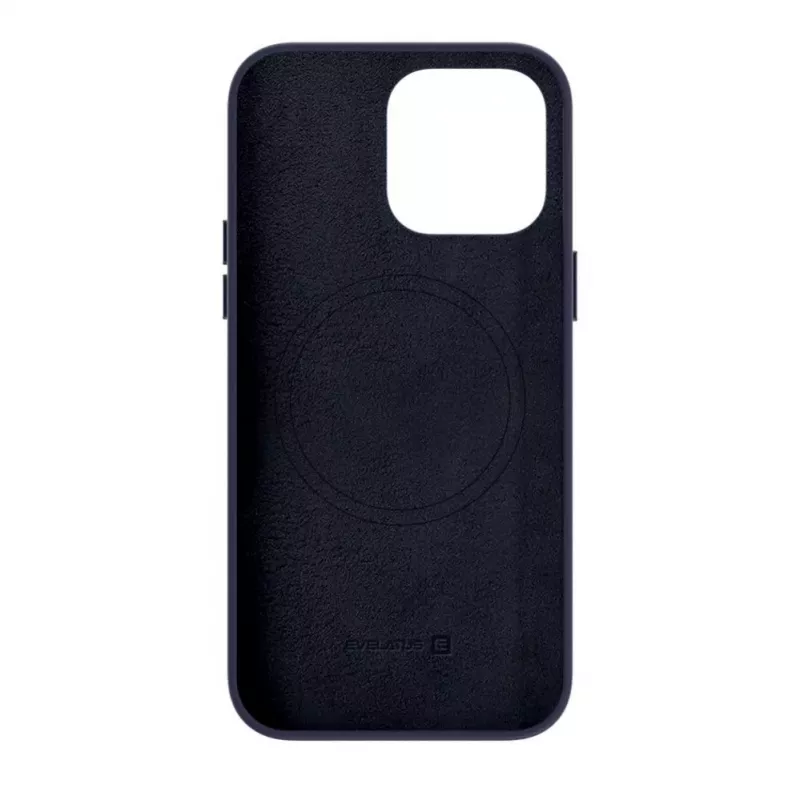 Evelatus Apple iPhone 13 Pro Genuine Leather Case with MagSafe Blue