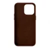 Evelatus Apple iPhone 14 Pro Genuine Leather Case with MagSafe Brown