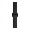 Evelatus 20mm Silicone Loop Watch Strap (S/M 110mm) Black