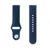 Evelatus 20mm Silicone Loop Watch Strap (S/M 110mm) Blue