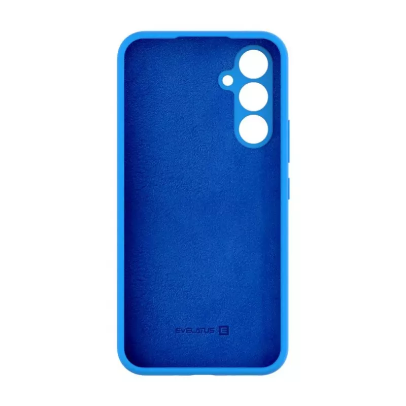 Evelatus Samsung Galaxy A54 Premium Soft Touch Silicone Case Blue