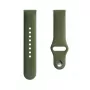 Evelatus 20mm Silicone Loop Watch Strap (S/M 110mm) Olive