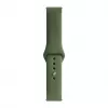 Evelatus Watch 22mm Silicone Loop Watch Strap (S/M 110mm) Olive