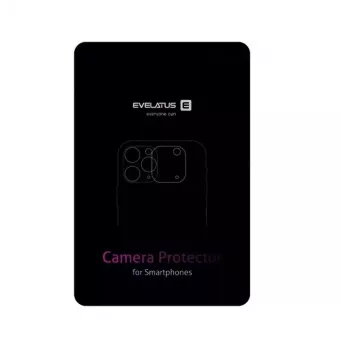 Evelatus Apple iPhone 14 Pro / 14 Pro Max Full Camera Lens Protector Armor Silver