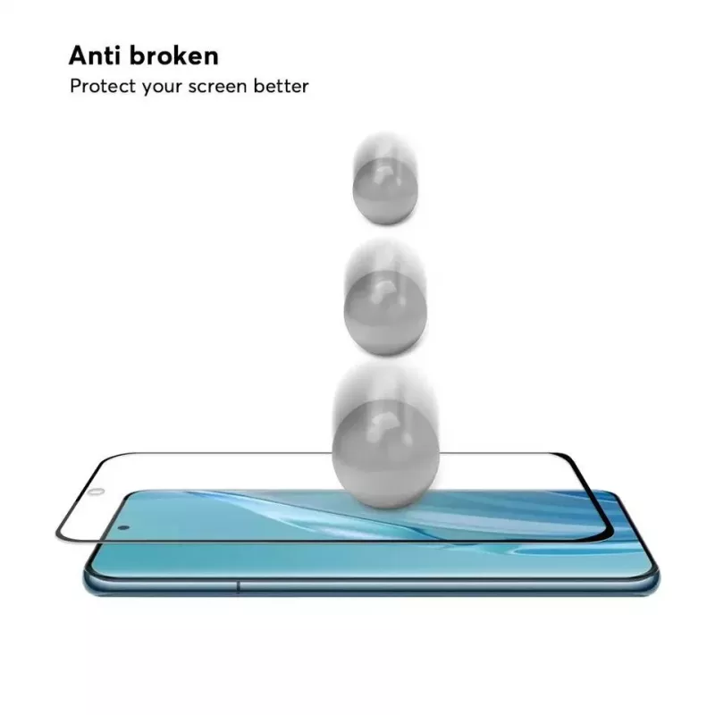 Evelatus Huawei P60 Pro 2.5D Full Cover Japan Glue Glass Anti-Static Screen Protector