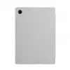 Evelatus Galaxy Tab A8 10.5 (2021) Book Cover with Imitate Microfiber Interior Silver