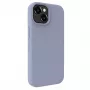 Evelatus Apple iPhone 15 Premium Soft Touch Silicone Case Lavender Gray