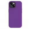 Evelatus Apple iPhone 15 Plus Premium Soft Touch Silicone Case Deep Purple