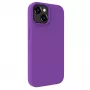 Evelatus Apple iPhone 15 Plus Premium Soft Touch Silicone Case Deep Purple