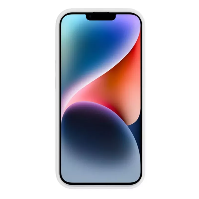 Evelatus Apple iPhone 15 Plus Premium Soft Touch Silicone Case White