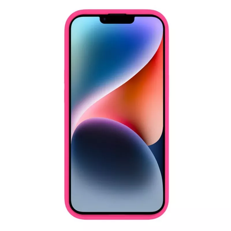 Evelatus Apple iPhone 15 Plus Premium Soft Touch Silicone Case Pink