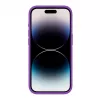 Evelatus Apple iPhone 15 Pro Premium Soft Touch Silicone Case Deep Purple