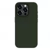 Evelatus Apple iPhone 15 Pro Premium Soft Touch Silicone Case Dark Olive
