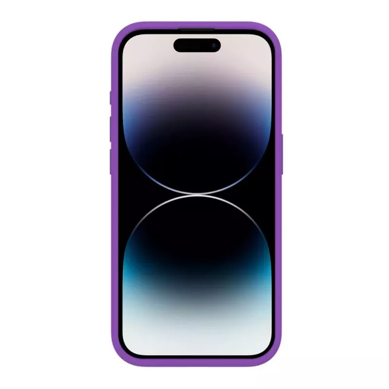 Evelatus Apple iPhone 15 Pro Max Premium Soft Touch Silicone Case Deep Purple