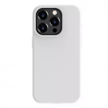 Evelatus Apple iPhone 15 Pro Max Premium Soft Touch Silicone Case White