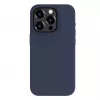 Evelatus Apple iPhone 15 Pro Max Premium Soft Touch Silicone Case Midnight Blue