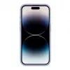 Evelatus Apple iPhone 15 Pro Max Premium Soft Touch Silicone Case Lavender Gray