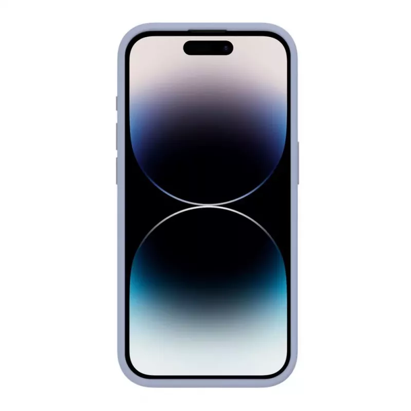 Evelatus Apple iPhone 15 Pro Max Premium Soft Touch Silicone Case Lavender Gray