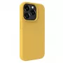 Evelatus Apple iPhone 15 Pro Max Premium Soft Touch Silicone Case Gold