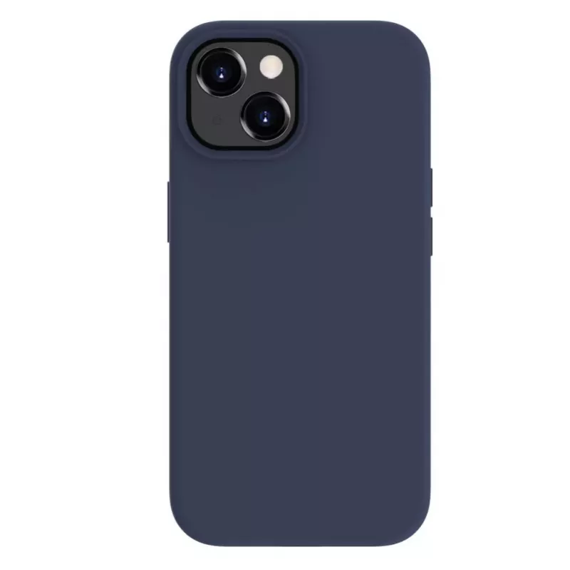 Evelatus Apple iPhone 15 Premium MagSafe Soft Touch Silicone Case Midnight Blue