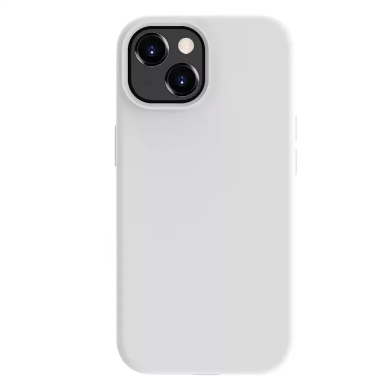 Evelatus Apple iPhone 15 Plus Premium Magsafe Soft Touch Silicone Case White