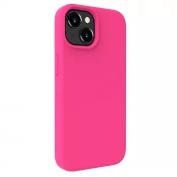 Evelatus Apple iPhone 15 Plus Premium Magsafe Soft Touch Silicone Case Pink