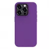 Evelatus Apple iPhone 15 Pro Premium MagSafe Soft Touch Silicone Case Deep Purple