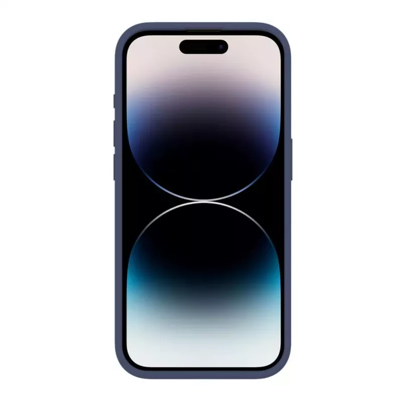 Evelatus Apple iPhone 15 Pro Premium MagSafe Soft Touch Silicone Case Midnight Blue
