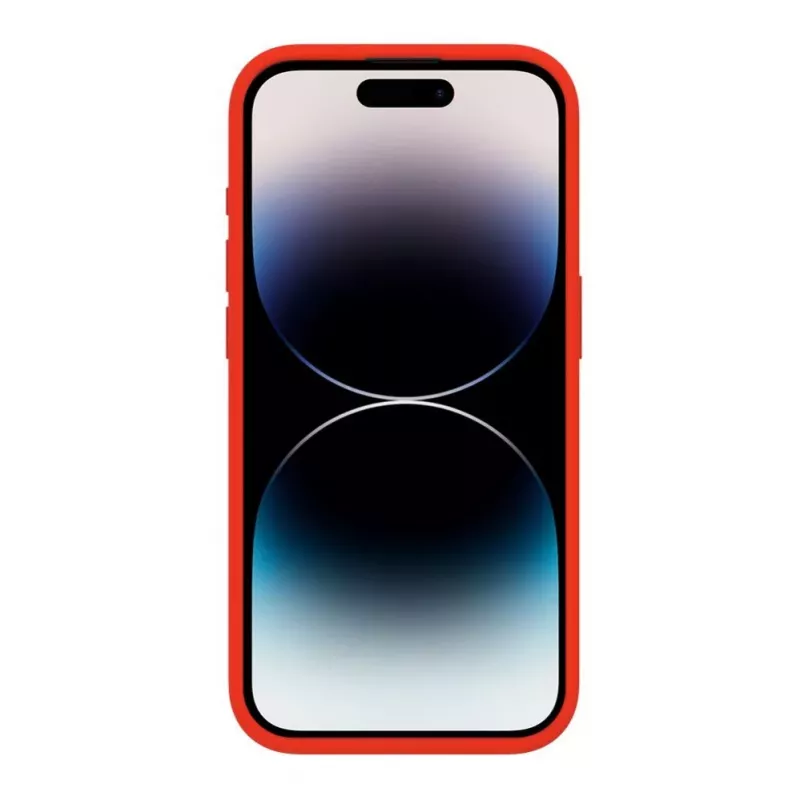 Evelatus Apple iPhone 15 Pro Premium Magsafe Soft Touch Silicone Case Red