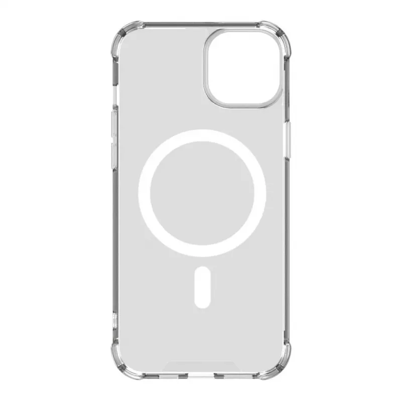 Evelatus Apple iPhone 15 Shockproof Case with MagSafe Transparent