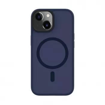 Evelatus Apple iPhone 15 Hybrid Case with MagSafe PC+TPU Dark Blue