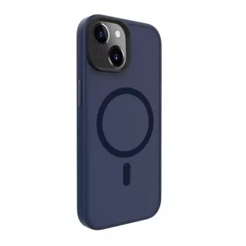 Evelatus Apple iPhone 15 Hybrid Case with MagSafe PC+TPU Dark Blue