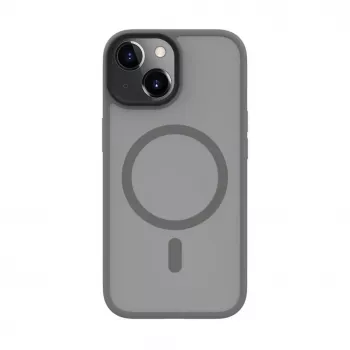 Evelatus Apple iPhone 15 Hybrid Case with MagSafe PC+TPU Silver