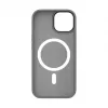Evelatus Apple iPhone 15 Hybrid Case with MagSafe PC+TPU Silver