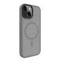Evelatus Apple iPhone 15 Hybrid Case with MagSafe PC+TPU Silver