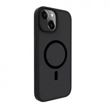 Evelatus Apple iPhone 15 Plus Hybrid Case with MagSafe PC+TPU Black